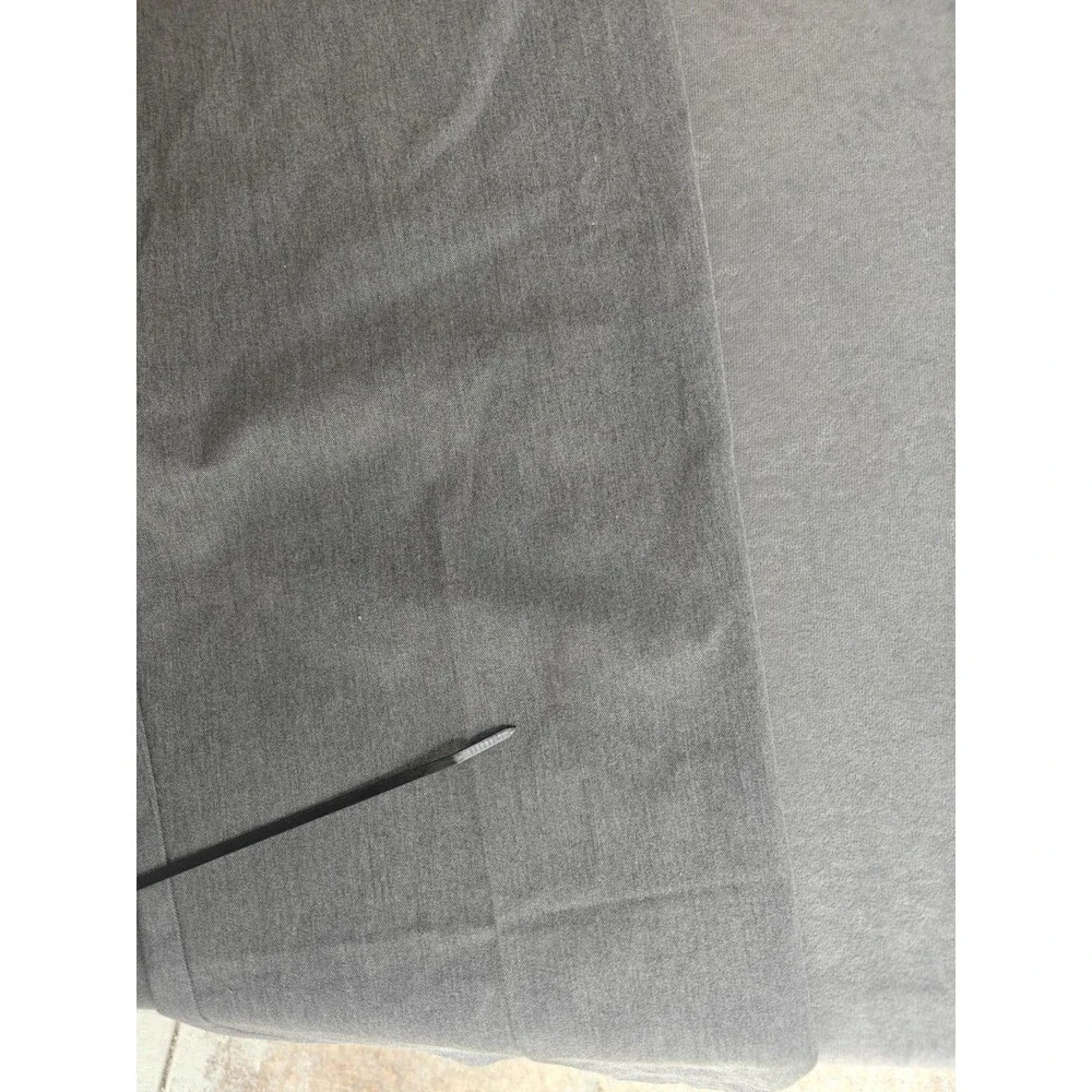 Dockers Classic Fit Gray Dress Pants Men's 35x30 Business Casual Flat Front